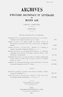 Arch. hist. doc. litt..M-Âge, t. 90 2023